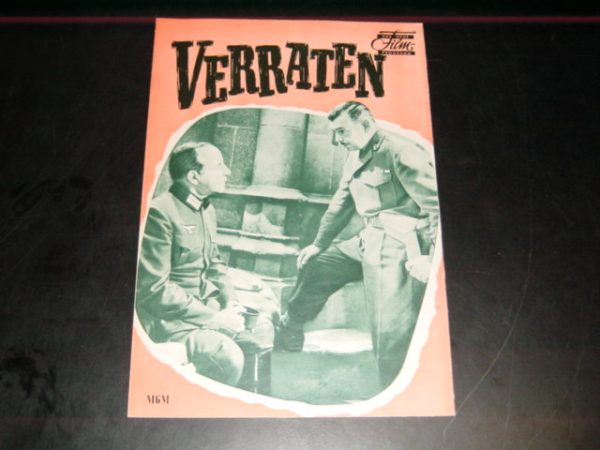 Verraten ( Betrayed ) Clark Gable, Lana Turner, V. Mature,