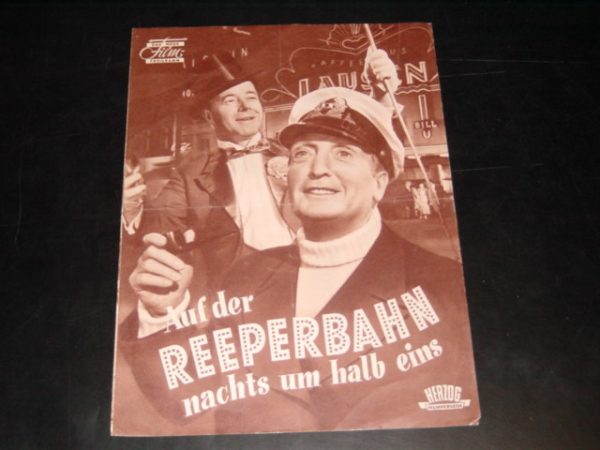Auf der Reeperbahn nachts ...., Hans Albers, Heinz Rühmann,