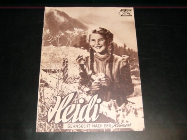 Heidi ( Johanna Spyri ) Heinrich Gretler, Isa Günther,