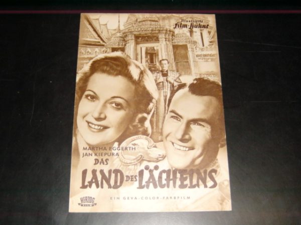 Land des Lächelns, Martha Eggerth, Jan Kipura, Paul Hörbiger,