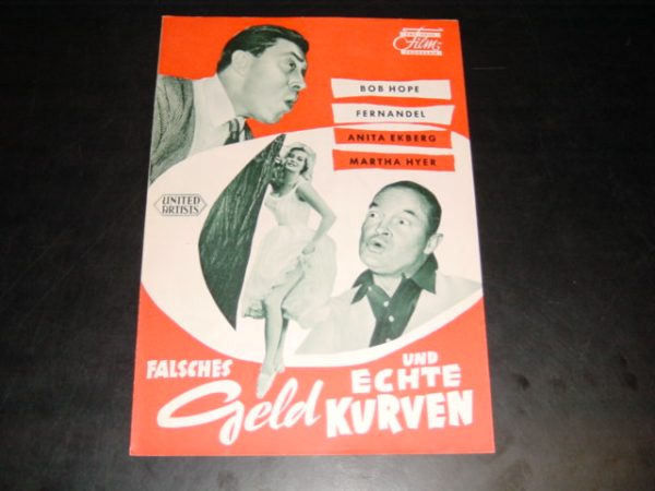 Falsches Geld und echte Kurven, Fernandel, Bob Hope,