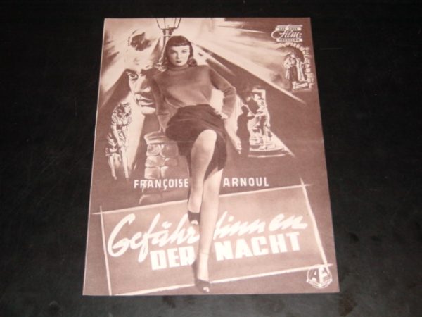 Gefährtinnen der Nacht, Francoise Arnoul, Raymond Pellegrin,
