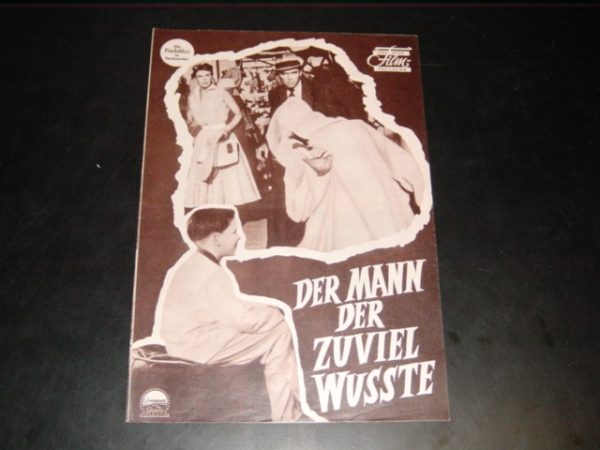 Mann der zuviel wusste ( Alfred Hitchcock ) James Stewart, Doris Day, Brenda DeBanzie, Bernhard Miles, Daniel Gelin,