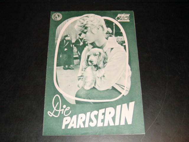 Pariserin ( une Parisienne ) ( grün ) Brigitte Bardot, Charles Boyer, Henri Vidal, Andre Luguet, Nadia Gray,