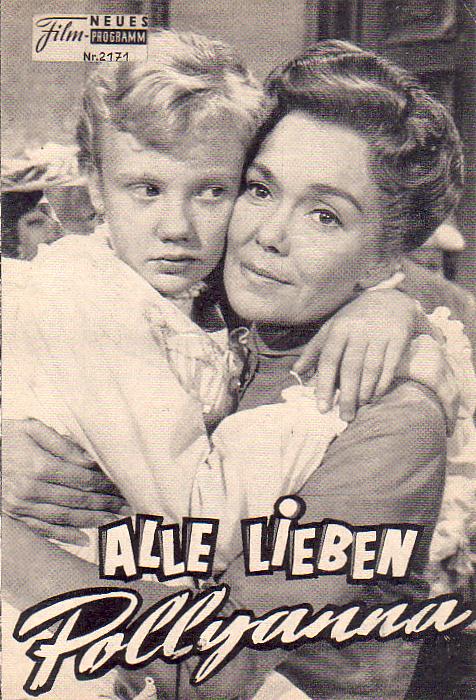 2171: Alle lieben Pollyanna (David Swift) Hayley Mills, Jane Wyman, Richard Egan, Karl Malden, Nancy Olson, Adolphe Menjou, Donald Crisp, Agnes Moorehead