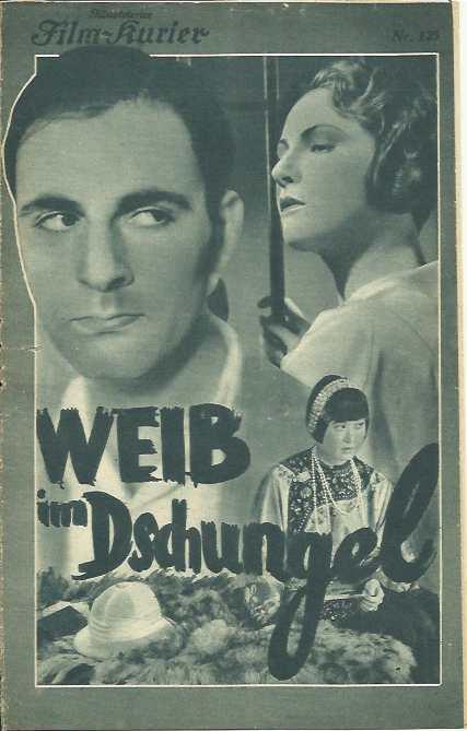 IFK: Nr: 125 : Weib im Dschungel ( Novelle Der Brief ) Charlotte Ander, Ernst Stahl Nachbaur,