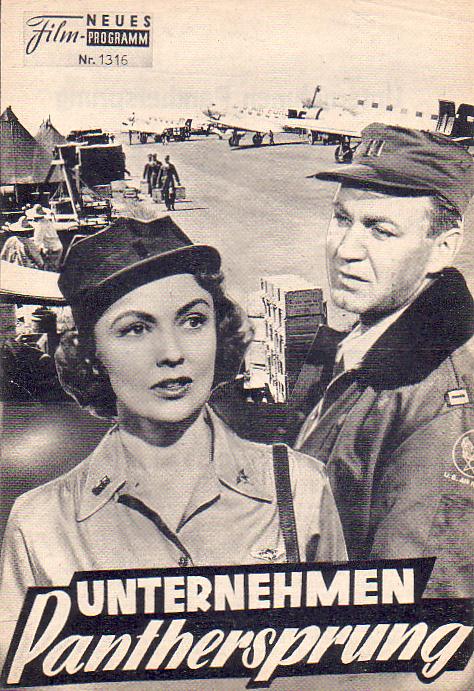 1316: Unternehmen Panthersprung Joan Leslie, Forrest Tucker, Arthur Franz, Jeff Donnell, Ben Cooper, James Holden, Kristine Miller, Maria Palmer, Richard Simmons, James Brown, Hal Baylor