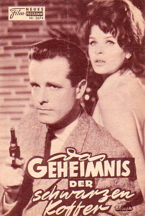 2674: Das Geheimnis der schwarzen Koffer ( Werner Klingler ) Senta Berger, Joachim Hansen, Hans Reiser, Leonard Steckel, Peter Carsten, Chris Howland, Helga Sommerfeld, Stanislav Ledinek, Elfriede Irrall, Gerhard Hartig, Kurt Waitzmann, Harry Tagore, Hei