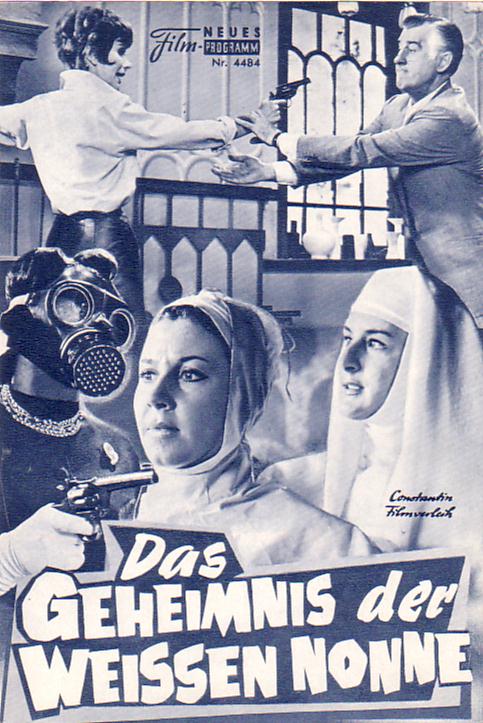 4484: Das Geheimnis der Weissen Nonne ( Cyril Frankel ) Stewart Granger, Susan Hampshire, Sophie Hardy, Brigitte Horney, Siegfried Schürenberg, Robert Morley, cathleen Nesbitt, Diane Clare, Eddi Arent