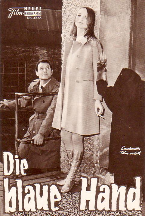 4576: Die blaue Hand, ( Edgar Wallace ) Klaus Kinski,