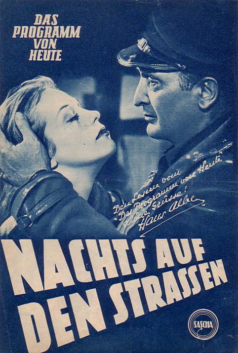 91: Nachts auf den Strassen, Hans Albers, Hildegard Knef,