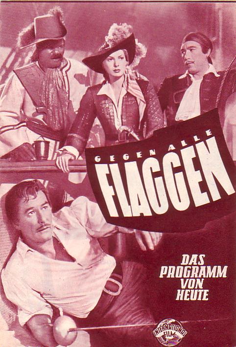 157: Gegen alle Flaggen, Errol Flynn, Maureen O´Hara,