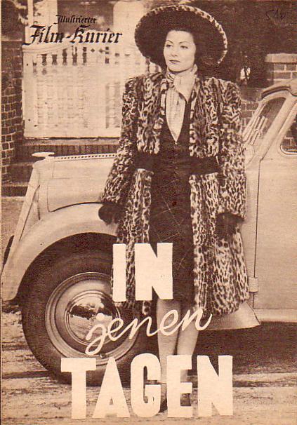 516: In jenen Tagen, Winnie Markus, Helmut Käutner,
