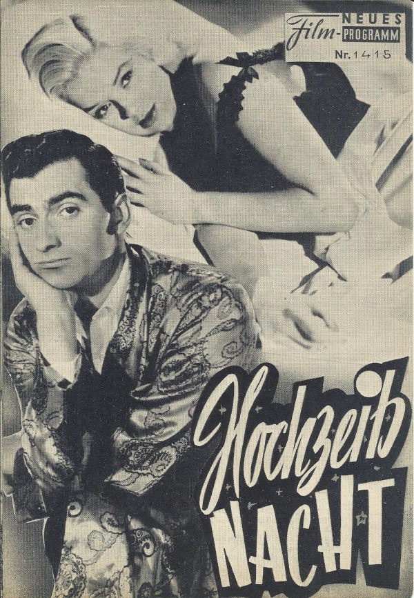 1415: Hochzeitsnacht ( Maurice Elvey ) Diana Dors, David Tomlinson, Bonar Colleano, Diana Decker,