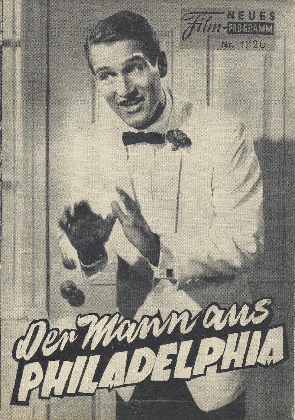 1726: Der Mann aus Philadelphia (Vincent Sherman) Paul Newman, Barbara Rush, Alexis Smith, Brian Keith, Diana Brewster,