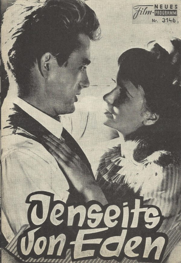 3146: Jenseits von Eden ( Elia Kazan ) James Dean, Julie Harris, Raymond Massey, Burl Ives, Richard Davalos, Jo Van Fleet, Albert Dekker, Lois Smith, Harald Gordon