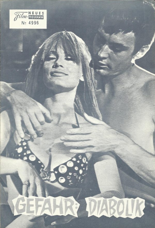 4996: Gefahr: Diabolik ( Mario Bava ) John Phillip Law, Marisa Mell, Michel Piccoli, Adolfo Celi,
