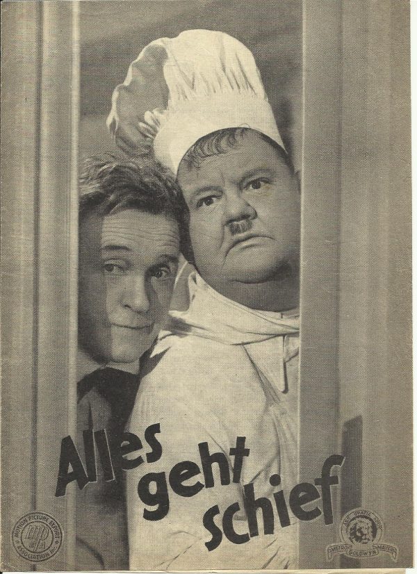 105: Alles geht schief, Stan Laurel & Oliver Hardy,