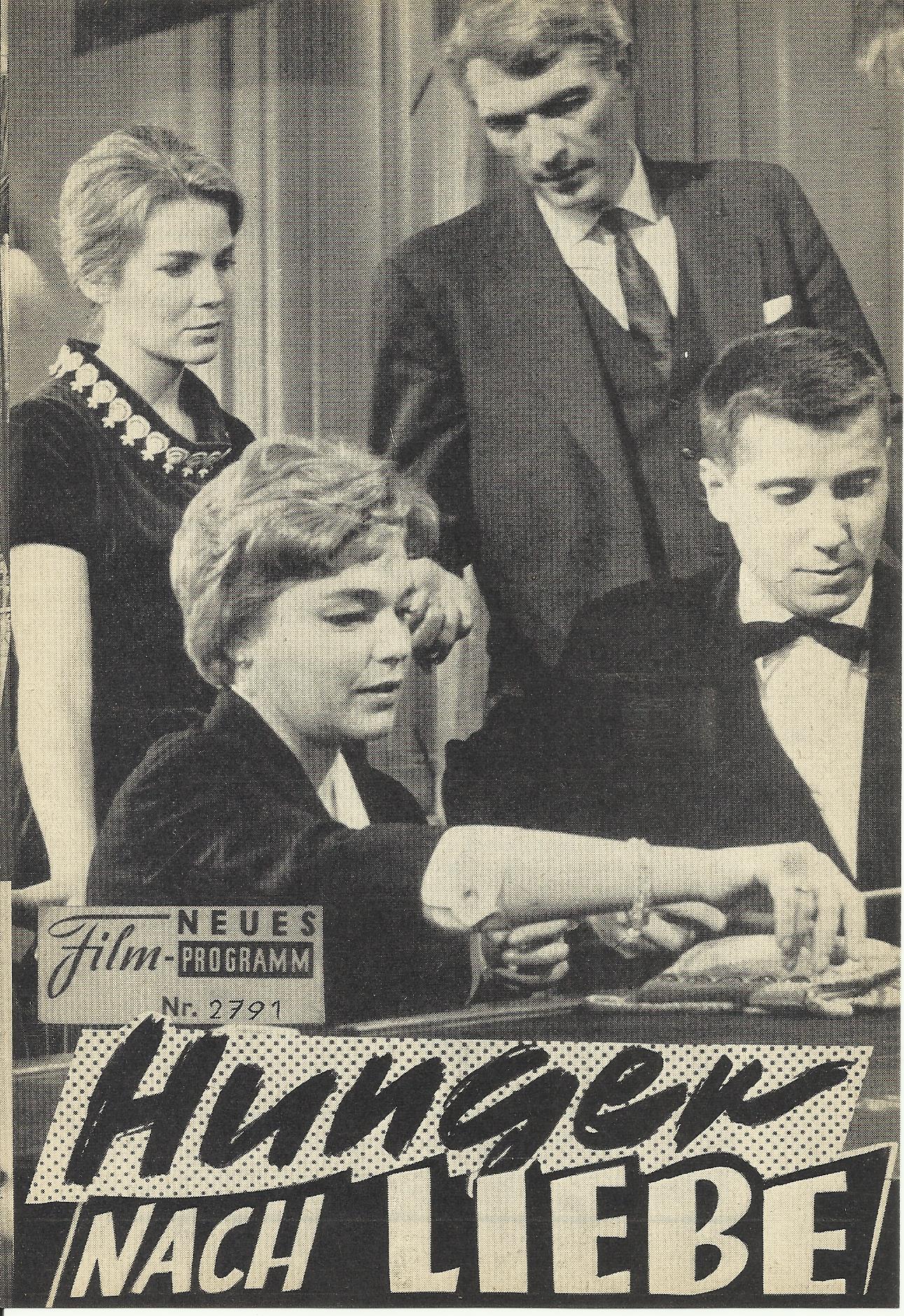 2791: Hunger nach Liebe (Les mauvais coups) (Francois Leterrier) Simone Signoret, Reginald Kernan, Alexandra Stewart, Serge Rousseau, Marcello Pagliero, Jose-Luis de Villaloga, Marcelle Ranson