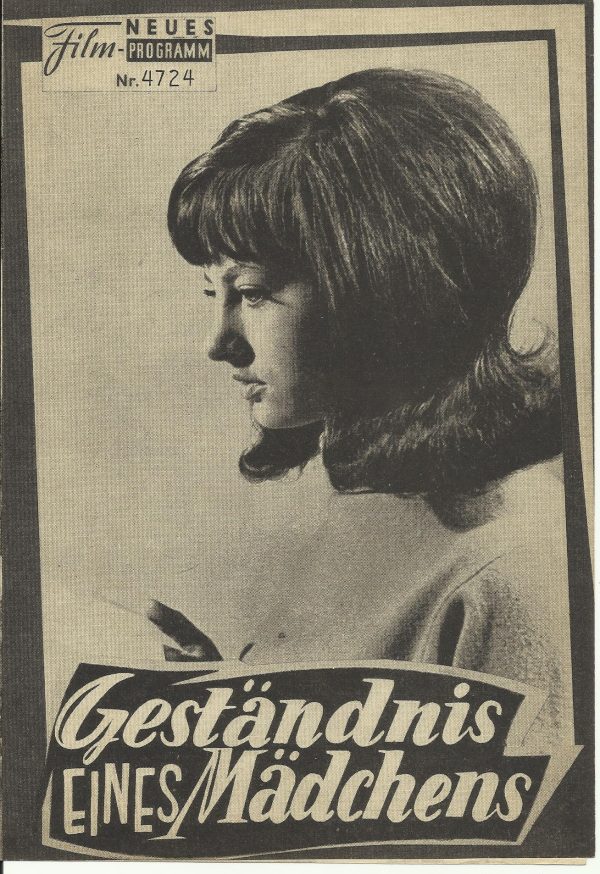4724: Geständnis eines Mädchen, Günter Pfitzmann,