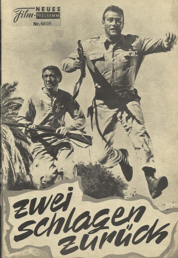 4609: Zwei schlagen zurück, John Wayne, Anthony Quinn,
