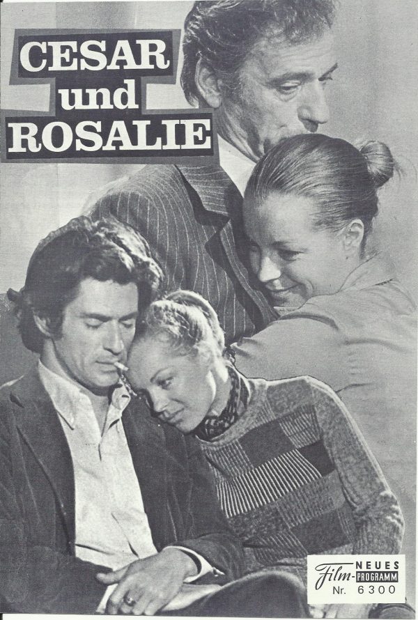 6300: Cesar und Rosalie, Romy Schneider, Yves Montand,