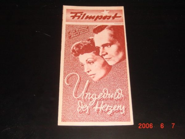 133: Ungeduld des Herzens, Lilli Palmer, Sir Cederic Hardwicke