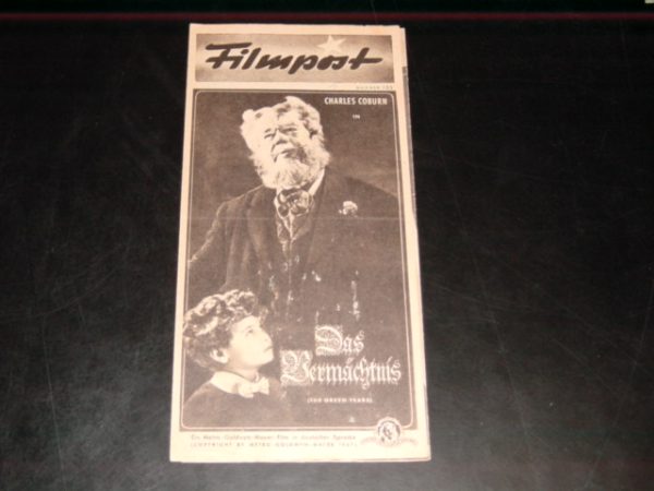 152: Das Vermächtnis, Charles Coburn, Gladys Cooper,