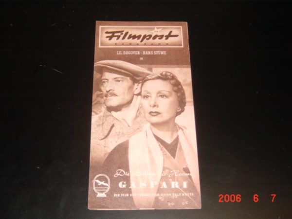 214: Die Söhne des Herrn Gaspari, Lil Dagover, Hans Stüwe,