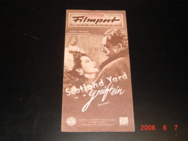 220: Scotland Yard greift an, Merle Oberon, George Sanders,