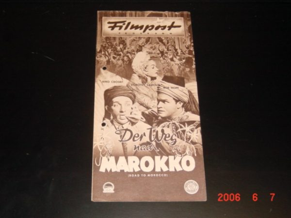 260: Der Weg nach Marokko, Dorothy Lamour, Bing Crosby,