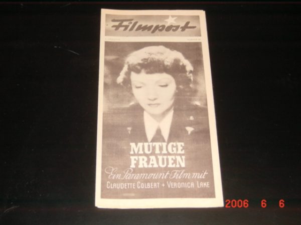 28: Mutige Frauen, Claudette Colbert, Paulette Goddard,