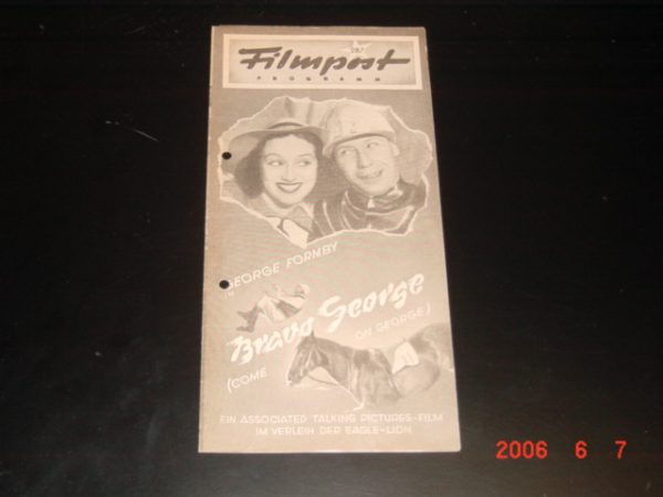 287: Bravo George, ( Pferderennen ) George Formby,