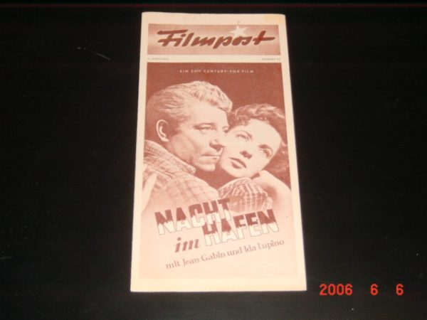 33: Nacht im Hafen, Jean Gabin, Ida Lupino, Claude Rains,