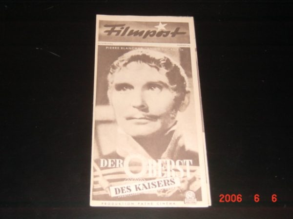 56: Der Oberst des Kaisers, Pierre Blanchar, Annie Ducaux,