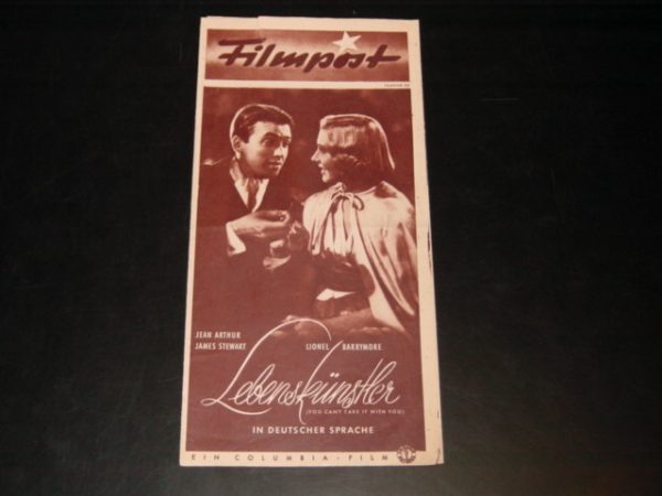 92: Lebenskünstler, James Stewart, Lionel Barrymore,