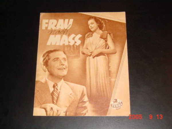 Frau nach Mass, Leny Marenbach Hans Söhnker