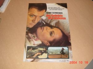 Die Geliebte des Anderen : A 3 Original Plakat