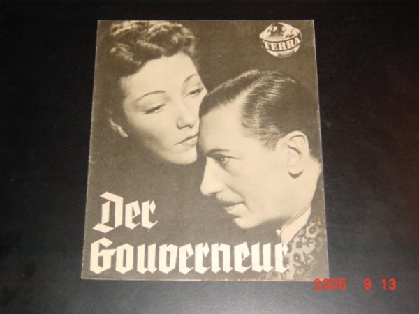 Der Gouverneur, Willy Birgel Brigitte Horney Paul Bildt
