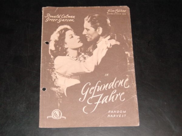 10: Gefundene Jahre, Ronald Colman, Greer Garson,