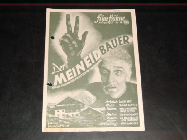 101: Der Meineid Bauer, Eduard Köck, O. W. Fischer, Anna Exl,