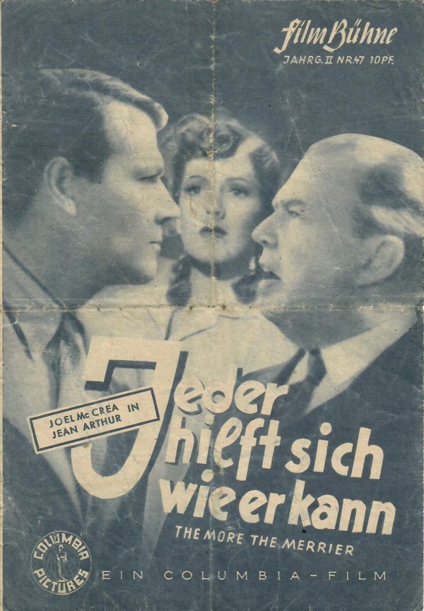 138: Jeder hilft sich wie er kann, Joel McCrea, Jean Arthur,