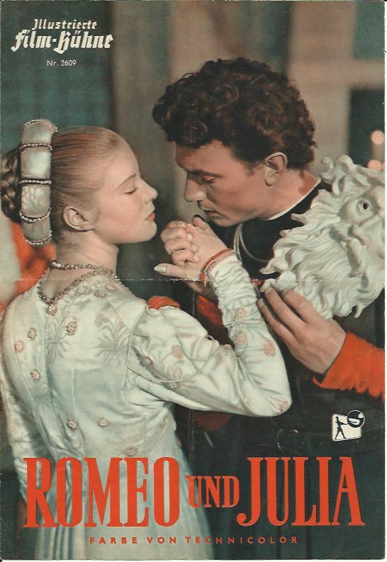 2609: Romeo und Julia ( Romeo and Juliet ) ( William Shakespeare ) Laurence Harvey, Susan Shentall, Flora Robson, Mervyn Johns,