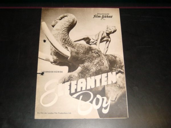 293: Elefanten Boy ( Alexander Korda ) Sabu, W. E. Halloway,