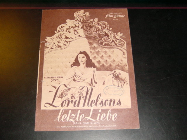 378: Lord Nelsons letzte Liebe, Vivien Leigh, Laurence Olivier