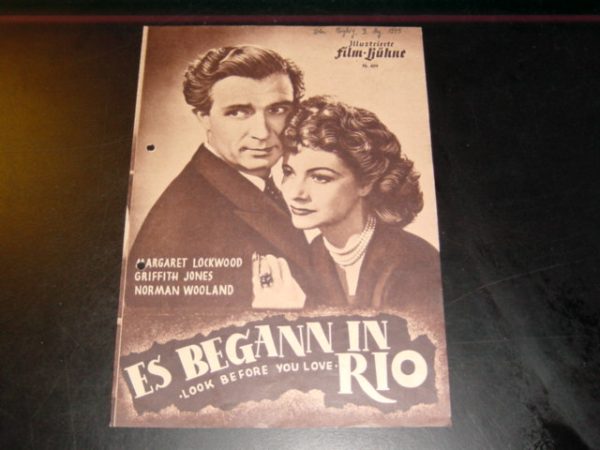 409: Es begann in Rio, Margaret Lockwood, Griffith Jones,