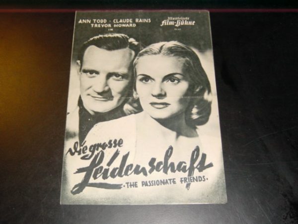 411: Die grosse Leidenschaft, Ann Todd, Claude Rains,