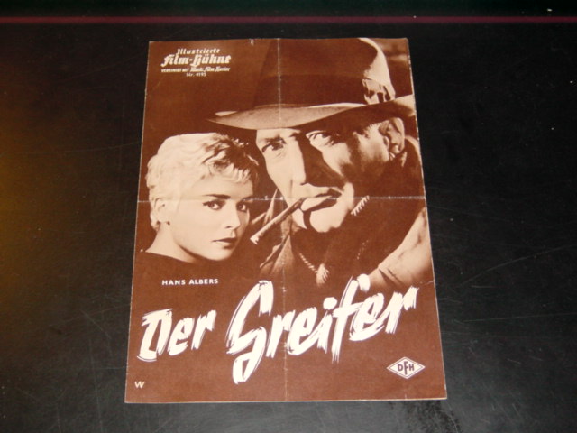 4195: Der Greifer, Hans Albers, Horst Frank, Hansjörg Felmy,