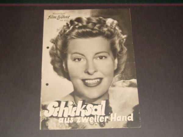 455: Schicksal aus zweiter Hand, Marianne Hoppe, Erich Ponto,