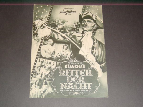 489: Reiter der Nacht ( Jean Delannoy ) Pierre Blanchar, Yvonne Gaudeau, Paul Bernard, Lucien Nat, Jean Toulout, Raphael Patroni, Hélène Vercors, Jean Marchat